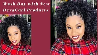 День мытья с использованием новых средств Deva Curl | Праздничная прическа