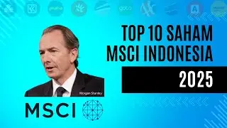 Top 10 Saham Indeks MSCI Indonesia 2025