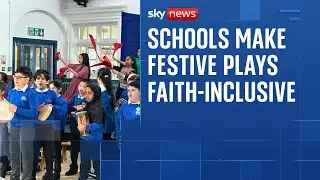 A 'modernised Nativity' as changes in the classroom reflect a change in Britain