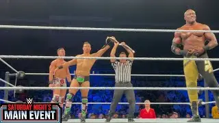 Bobby Lashley vs The Miz vs Theory United States Title - WWE Saturday Night&rsquo;s Main Event 8/13/22