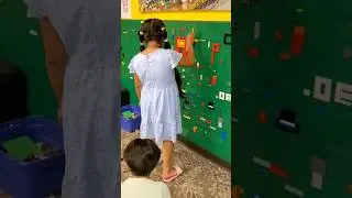 WOW! Summer Vacation Time Ocean and His Little Sister are Playing Legos in The Public Library📚📙📘📗