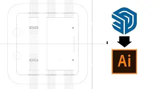 SketchUp - Plans + Sections in Adobe Illustrator