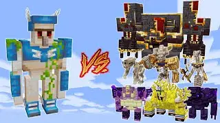 SWIFT GOLEM vs L_ENDER'S CATACLYSM | MINECRAFT PE BATTLE