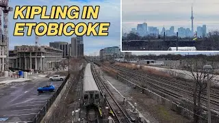 Etobicoke Around Kipling | West End Toronto Walk (April 2025)