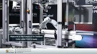 On Demand Label Printing and Application-Flat box