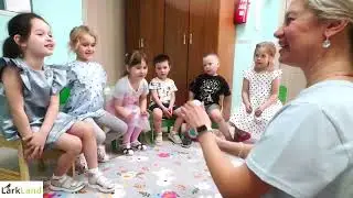 Active classes with children. Easter Day.