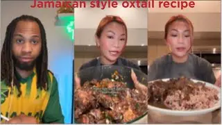 She makes oxtail better than Jamaicans 😱?! Somebody come look at this oxtail recipe.￼