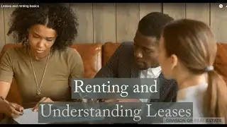 Leases and renting basics