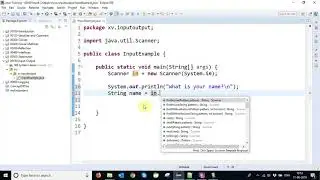 java InputOutput InputExample #java #studylead