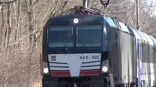 Horn of Intercity with Vectron X4E 625  #pkp #macro #intercity #trainspotting