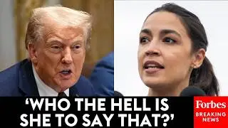 President Trump Takes Shot At AOC Over Her Comments On The Government Shutdown