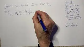 Differentiation af kvadratroden af x
