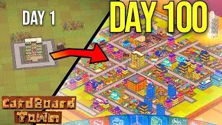 I Played 100 Days of Cardboard Town!