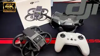 DJI AVATA unboxing (drone only) | How to link FPV remote controller and DJI FPV goggles v2