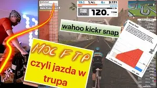 TEST MOCY FTP na ZWIFT - cały test i mój wynik