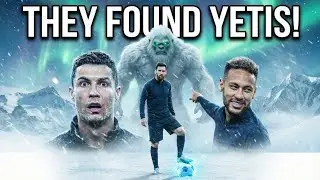 Ronaldo, Messi & Neymar Found YETIS in the Arctic ❄️ | AI Cinematic Film