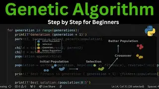 Build a Self-Evolving Genetic Algorithm in Python | Step-by-Step Beginner Tutorial