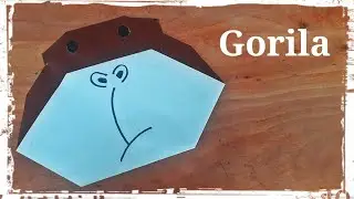 Gorila de Papel - Origami