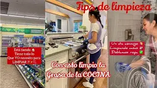 Limpieza de cocina con líquidos del Dollar Tree: ¡Resultados increíbles! UN DIA CONMIGO LIMPIANDO