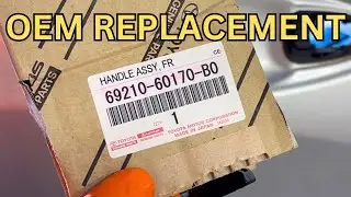 2014 GX 460 - Right Passenger Door Handle Replacement