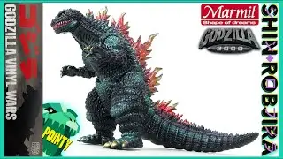 Medicom Godzilla Vinyl Wars: Godzilla 2000 (PX Previews Exclusive) | Figure Review