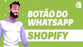 Como colocar BOT&Atilde;O DO WHATSAPP no Shopify ATUALIZADO 2024