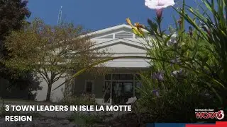 3 town leaders in Isle La Motte resign