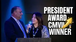 CMVII President Award Dean Unrue