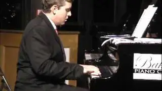 Aaron Wilk Playing Carmen Variations on Piano