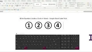 Stop Drawing Circles! Use This Word Shortcut Instead ⭕ Secret Alt Code to Type Circled Numbers