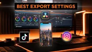 BEST Export Settings for Instagram Reels & TikTok (DaVinci Resolve Tutorial)