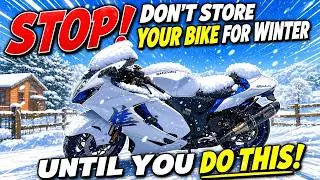 Stop! Don&rsquo;t Store Your Bike for Winter Until You DO THIS