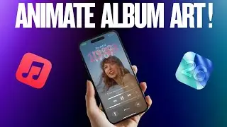 Как анимировать музыкальные альбомы на экране блокировки iPhone в iOS 26