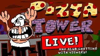 Playing Pizza Tower and chatting with viewers
