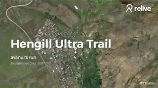 Hengill Ultra Trail Iceland 25km Relive Video
