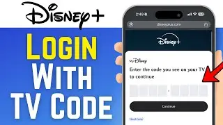How to Login To Disney Plus With TV Code (ON SMART TV)