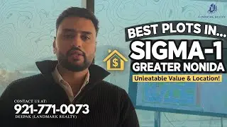Sigma 1 Greater Noida Real Estate Tour | Sale Plots, ROI, and Local FacilitiesLearn about Sigma 1