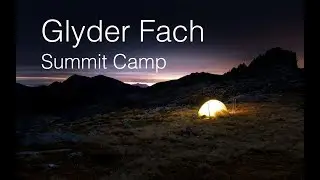 Glyder Fach Solo Summit Camp