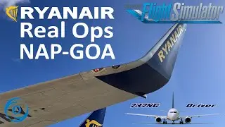 Ryanair Real Ops: Неаполь &mdash; Геная | Пилот 737NG