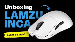 Lamzu Inca statt G Pro X Superlight 2?! Unboxing, Glides, Grip Tapes & Software