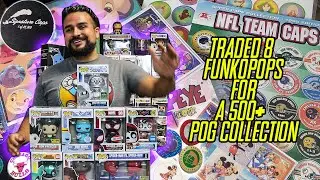 TRADED 8 FUNKO POPS For A 500+ Pogs Collection worth over $250! FUNKO POP PURSUIT - 90s POGS