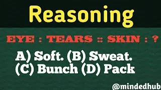Analogy || Resoning || IQ TEST || Minded Hub