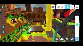 Funfair ride simulator 4 