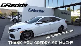 Thank You Greddy!! | GREDDY DD-R EXHAUST SOUND CLIPS!