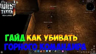 Wild Terra 2 Гайд Как убивать Горного Командира