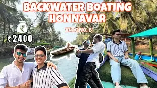 Honnavar Backwaters Boat Ride 🚤🌿 | Mangroves, Lotus Pond & Nature | Karnataka Travel