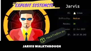 HackTheBox - Джарвис | От новичка к OSCP, эпизод №21