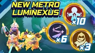 NEW METRO LUMINEXUS SYNERGY COMBO! | MCGG NEW META | GURANTEED 4-STAR WIN IN NEW SEASON