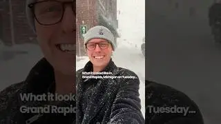 Average Tuesday in Grand Rapids, Michigan&hellip; #winter #storm #blizzard #snow