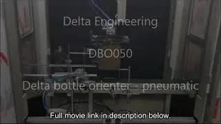 Bottle orientor DBO050 - Rotates bottles into predefined orientation